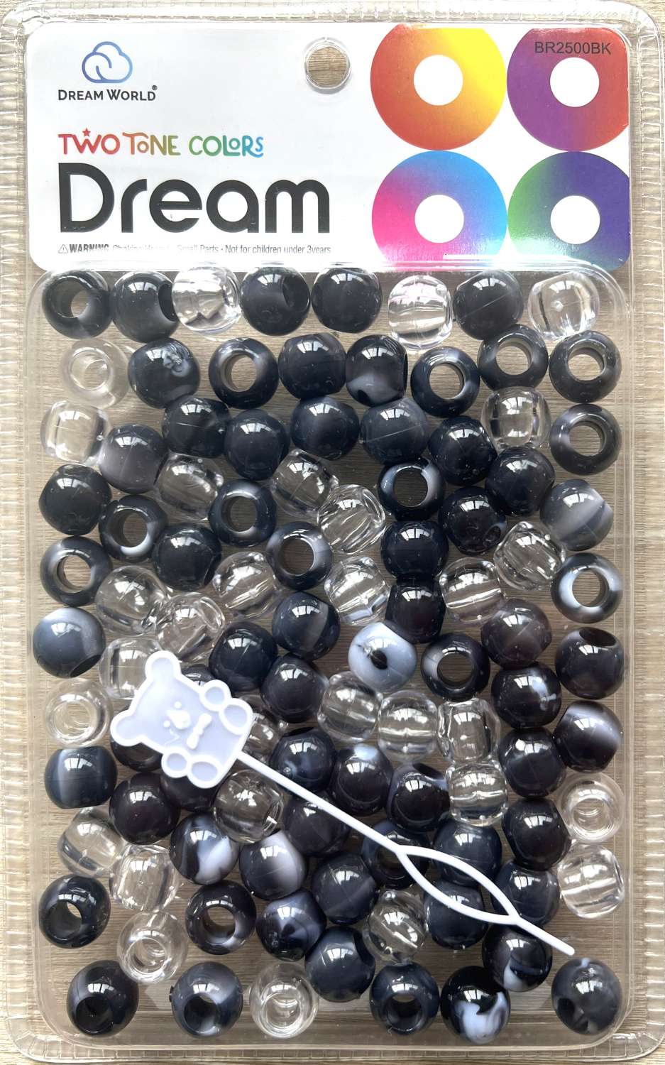DREAM BEAD 14MM TWO TONE 48PC