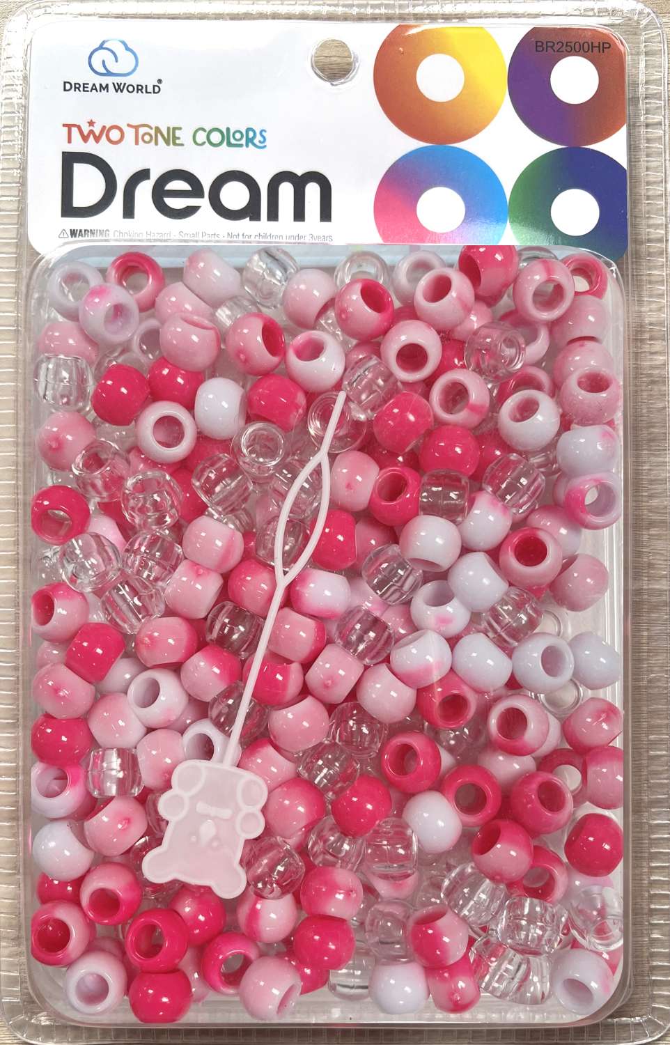 DREAM BEAD 14MM TWO TONE 48PC