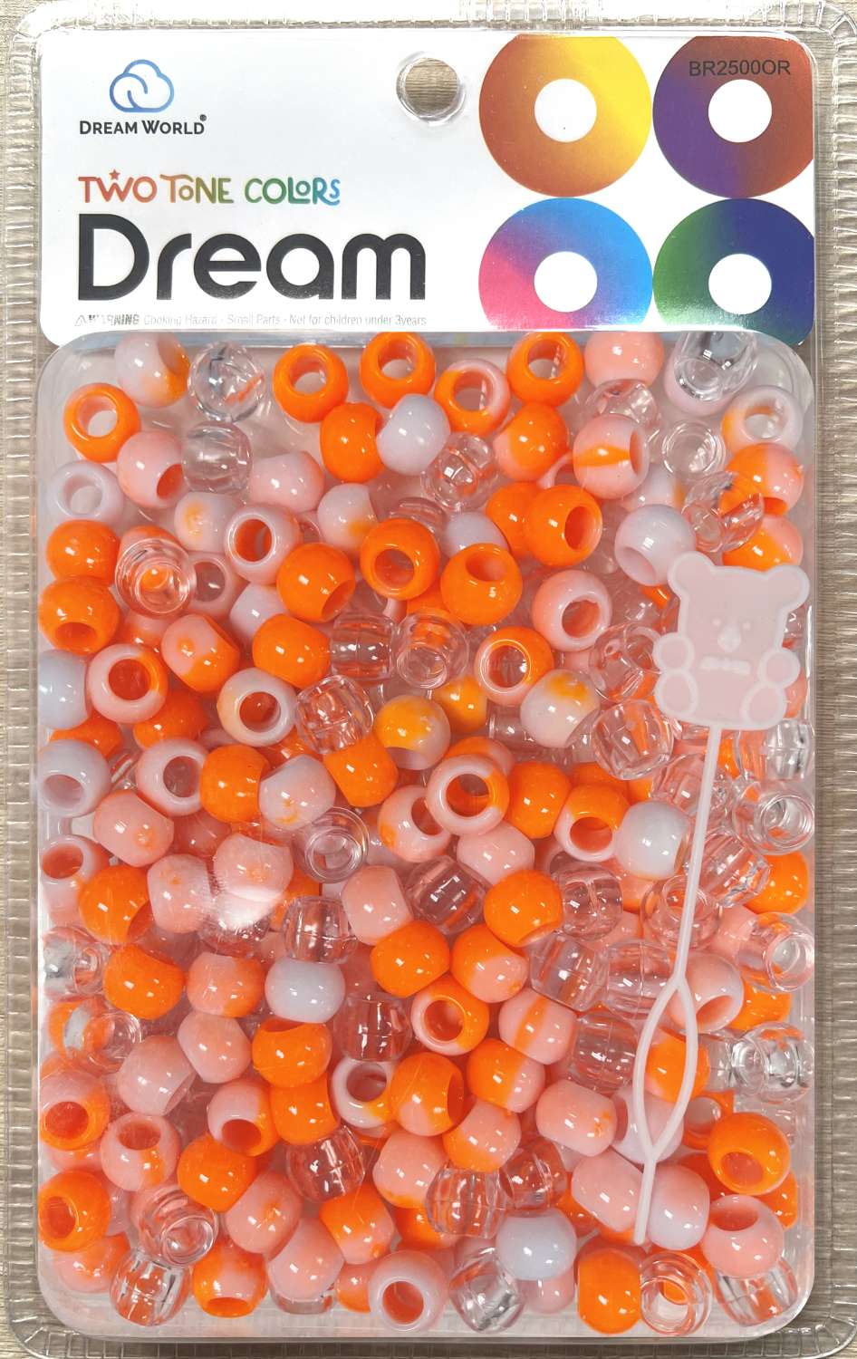 DREAM BEAD 14MM TWO TONE 48PC
