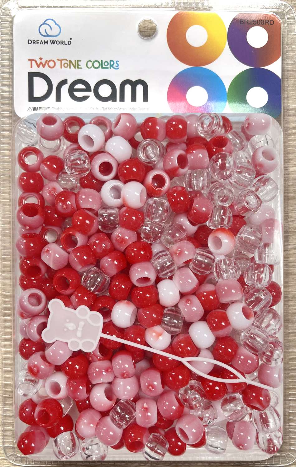 DREAM BEAD 14MM TWO TONE 48PC
