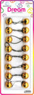 DREAM P/T 20MM 8PC METALIC