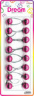 DREAM P/T 20MM 8PC METALIC
