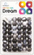 DREAM BEAD 18MM TWO TONE 52PC