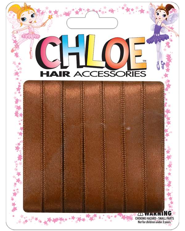 CHLOE H/RIBBON BROWN 7PC