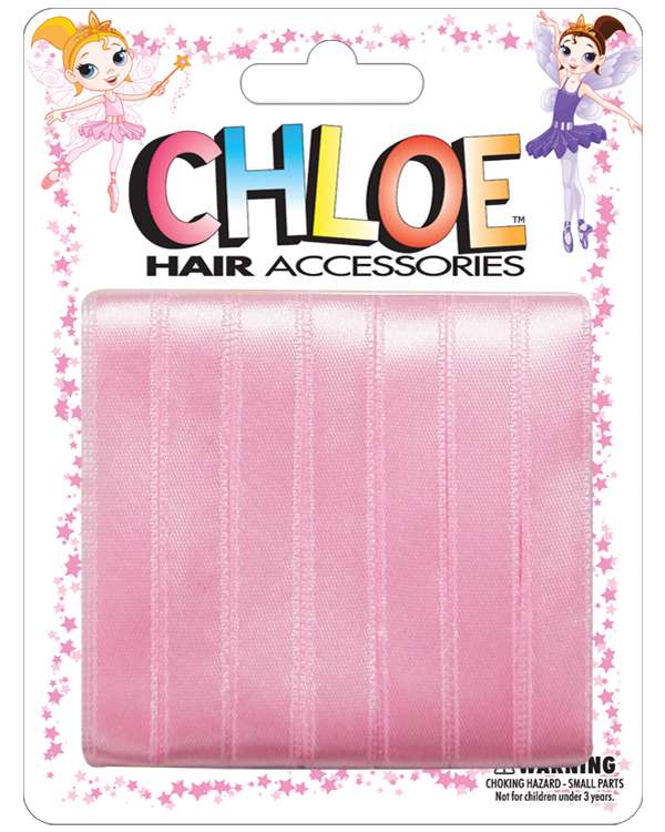 CHLOE H/RIBBON LIGHT PINK 7PC