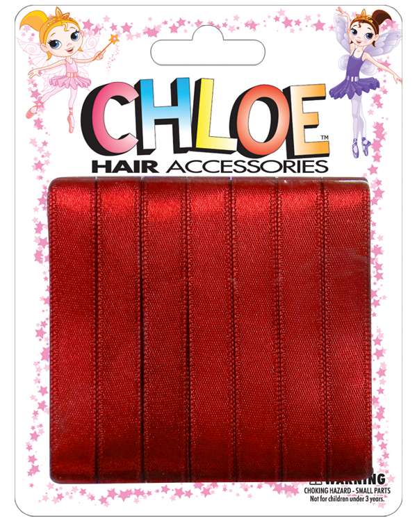 CHLOE H/RIBBON RED 7PC