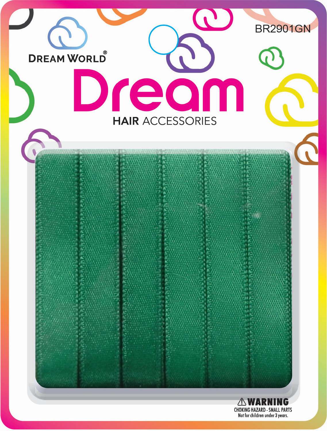 DREAM H/RIBBON GREEN 6PC