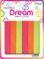 DREAM H/RIBBON NEON ASST 6PC