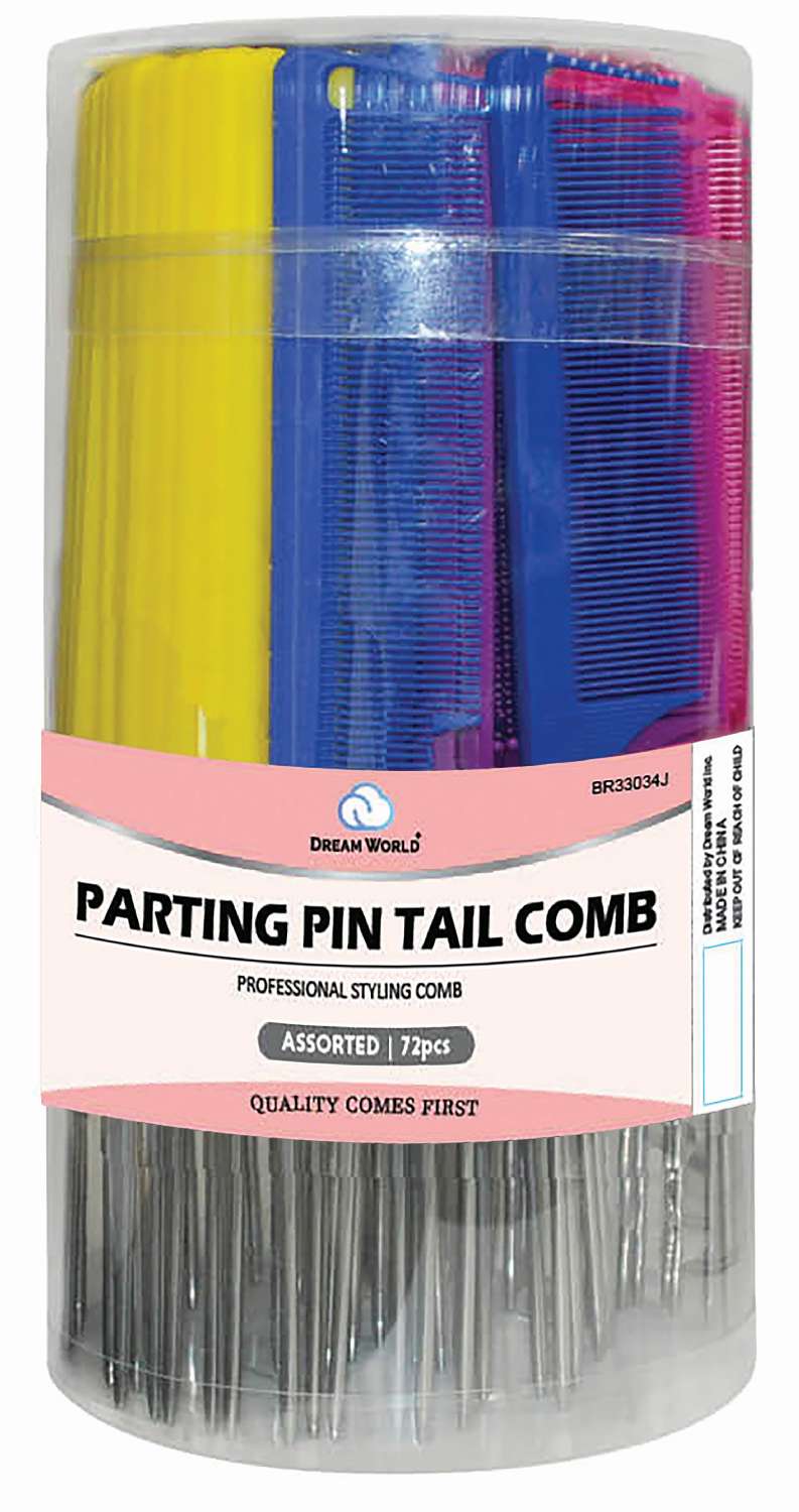 DREAM COMB BULK PARTING PIN TAIL 72/JR