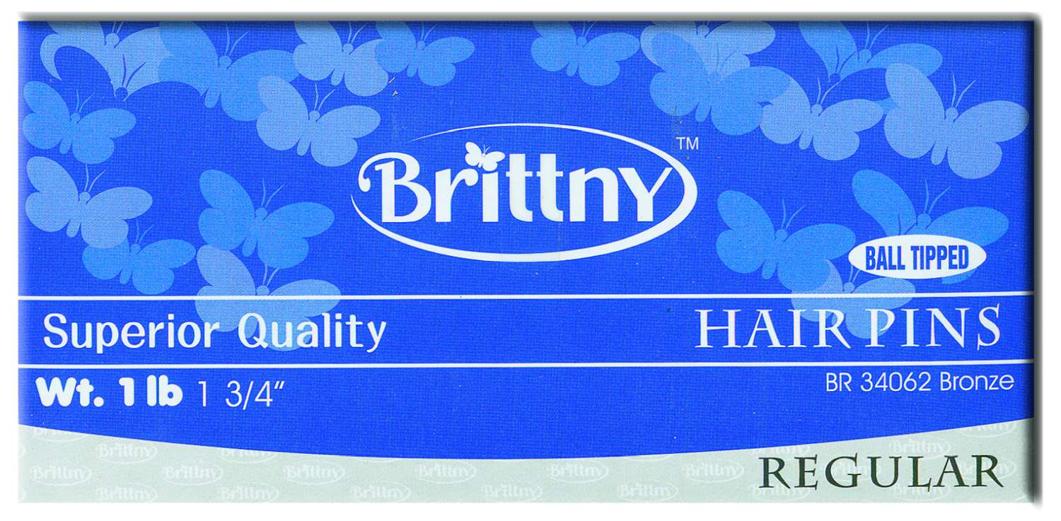 BR PIN HAIR - 1 3/4  BRON