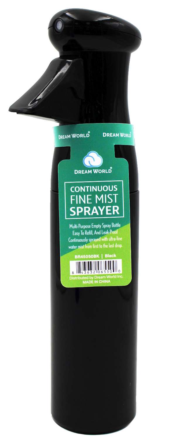 DREAM BOTTLE SPRAY MIST SOLID BLACK