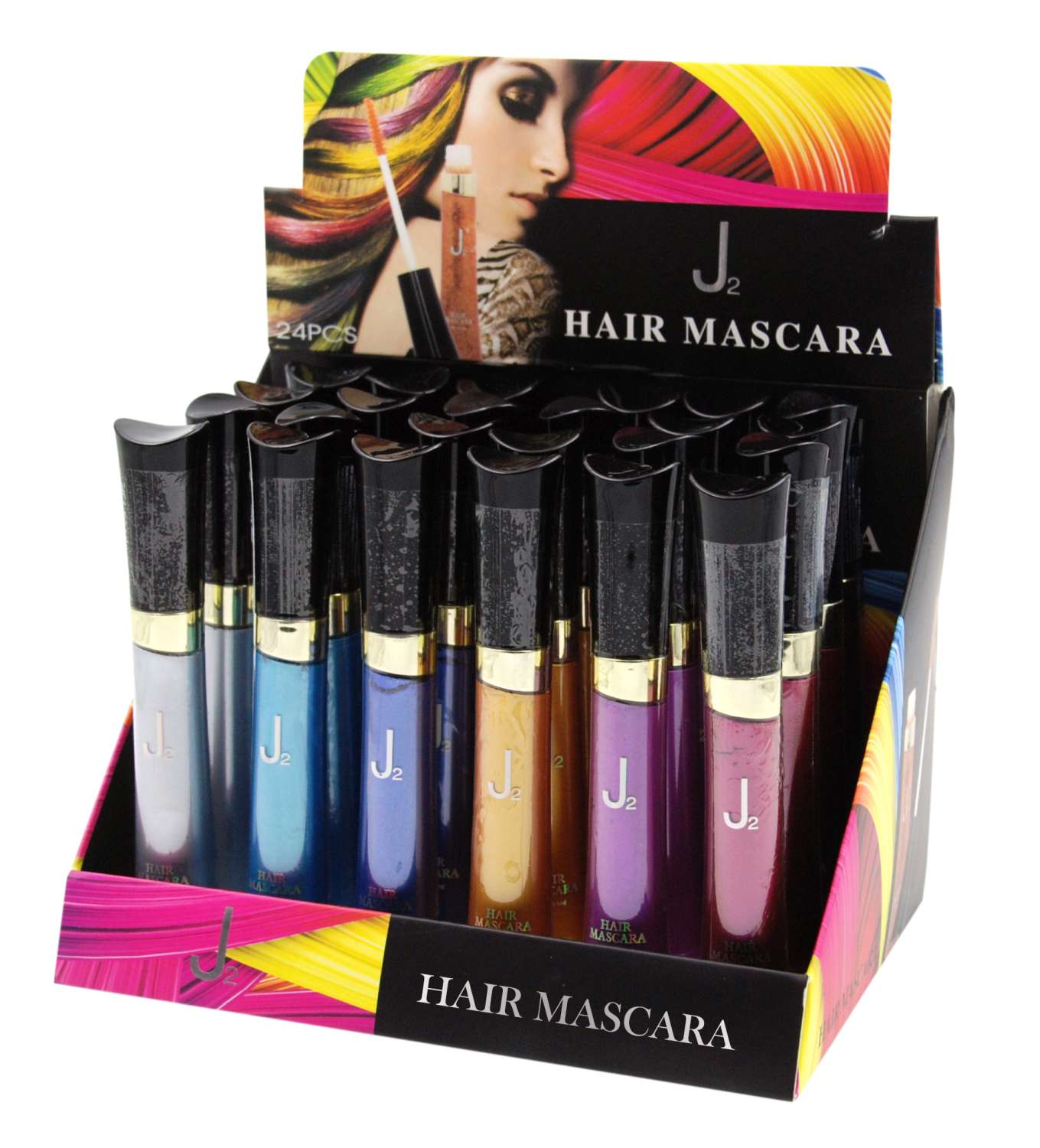J2 C/HAIR MASCARA W/PEARL