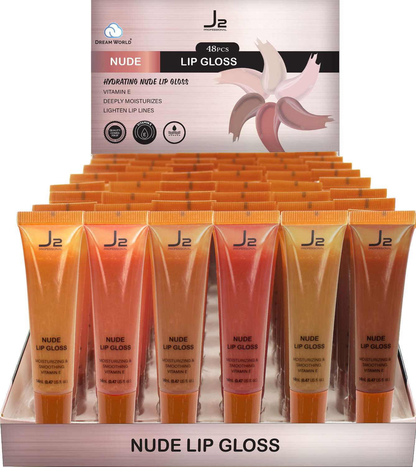 MAXI L/G HYDRATING NUDE 48PC