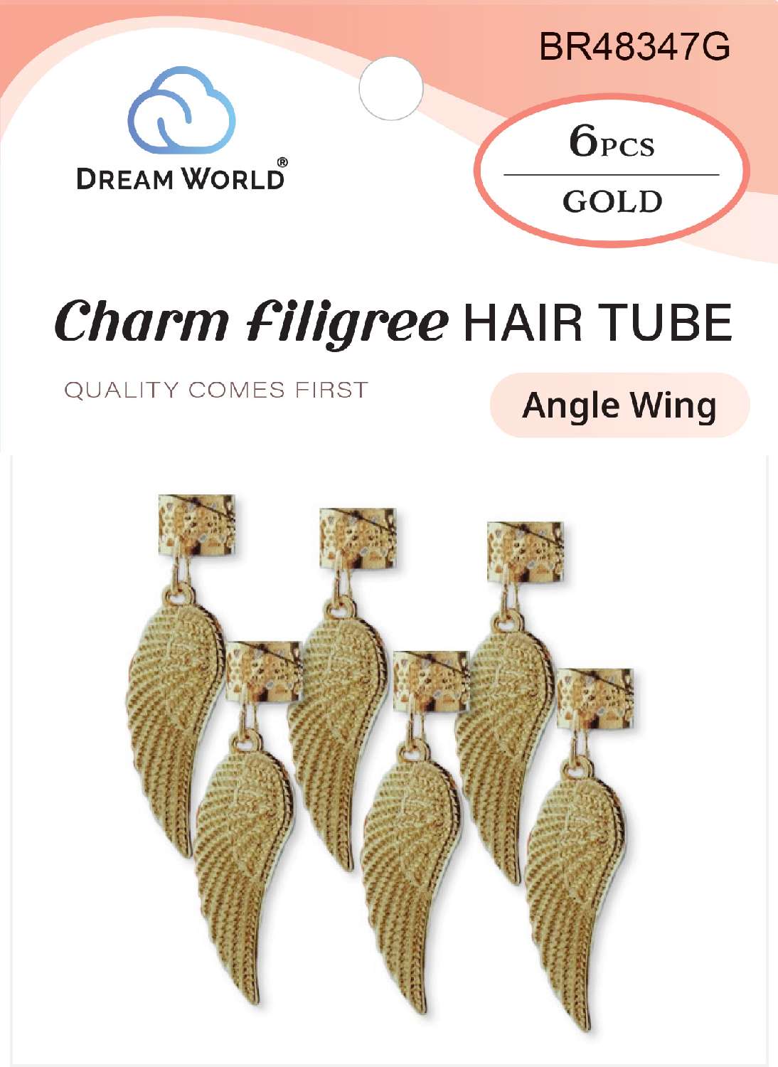 DREAM H/A PENDANT TUBE ANGEL WING