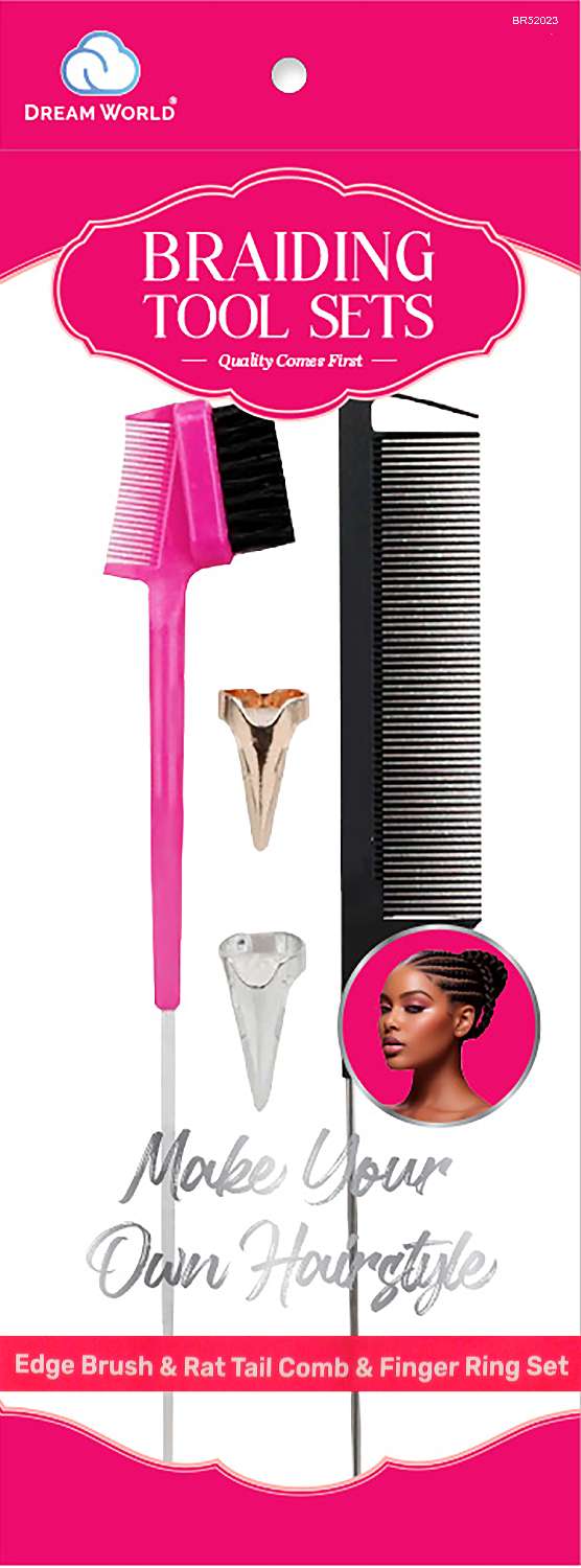 DREAM BRAIDING TOOL SET 4PC
