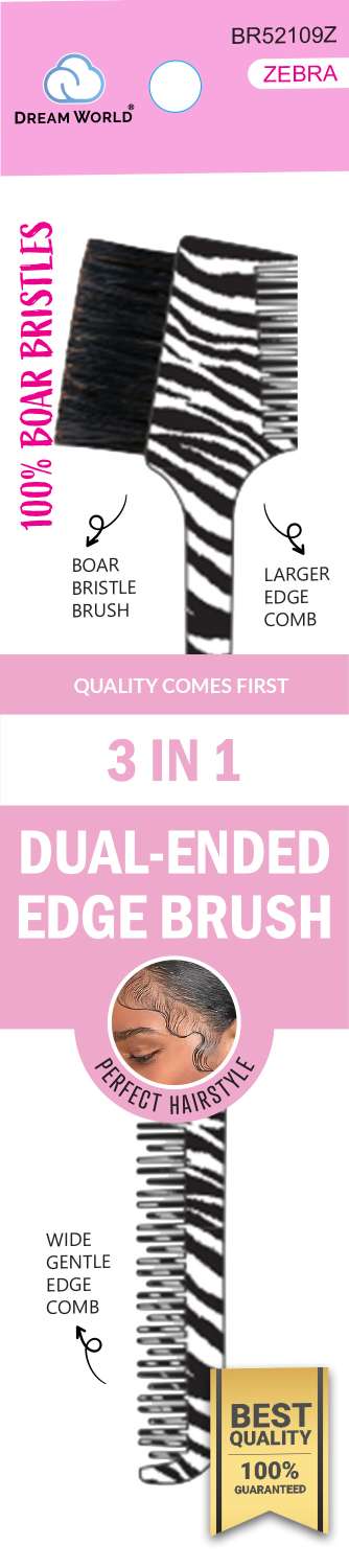 DREAM BRUSH EDGE 3 IN 1 ZEBRA