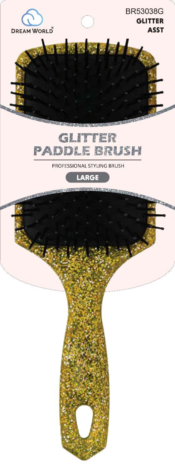 DREAM BRUSH PADDLE GLITTER LARGE