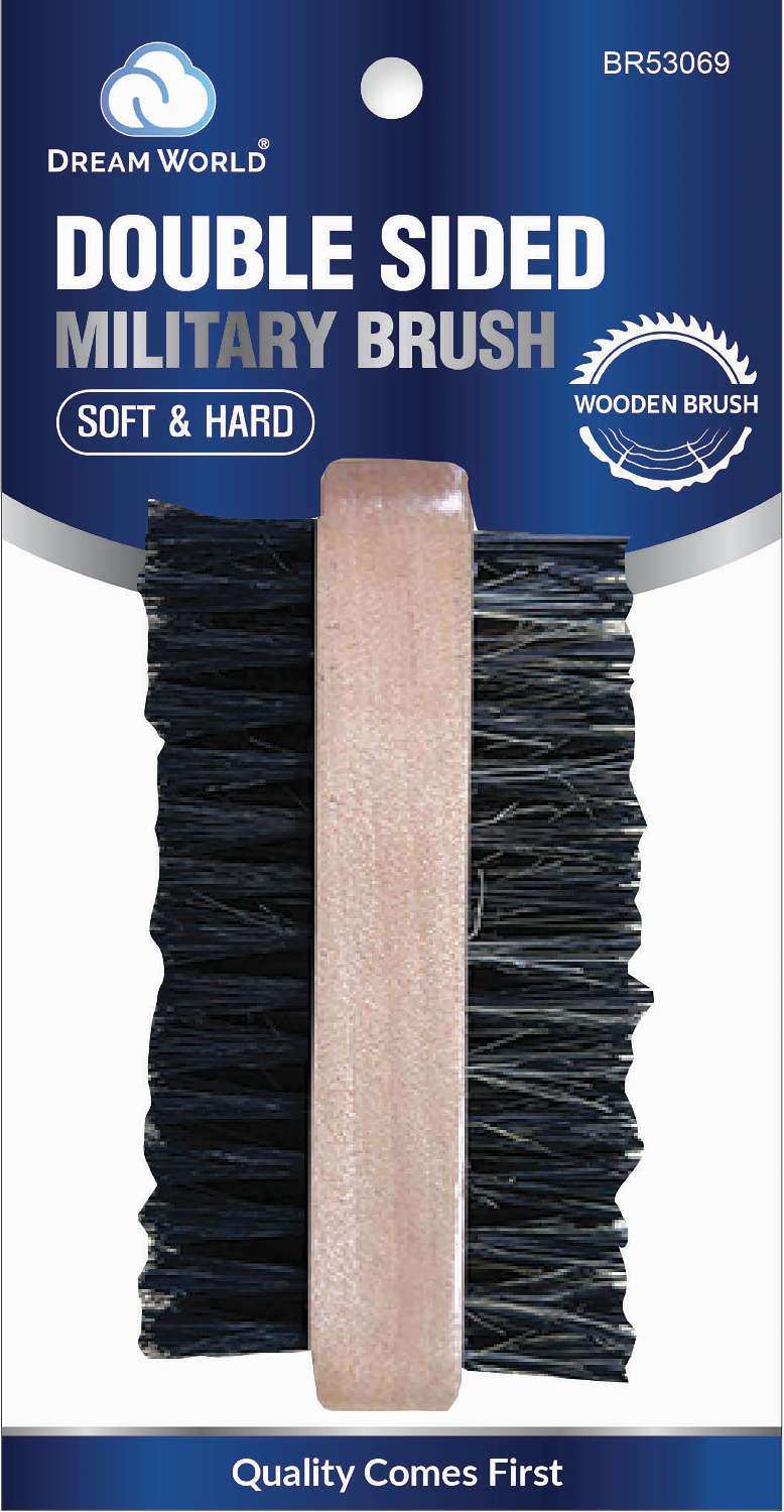 DREAM BRUSH MILITARY DOUBLE SIDED
