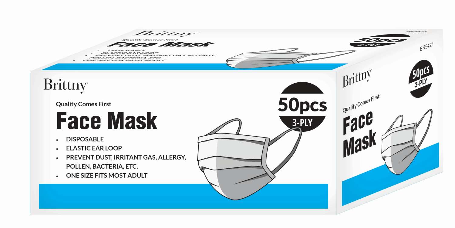 DREAM MASK FACE DISPOSABLE 50PC/BX