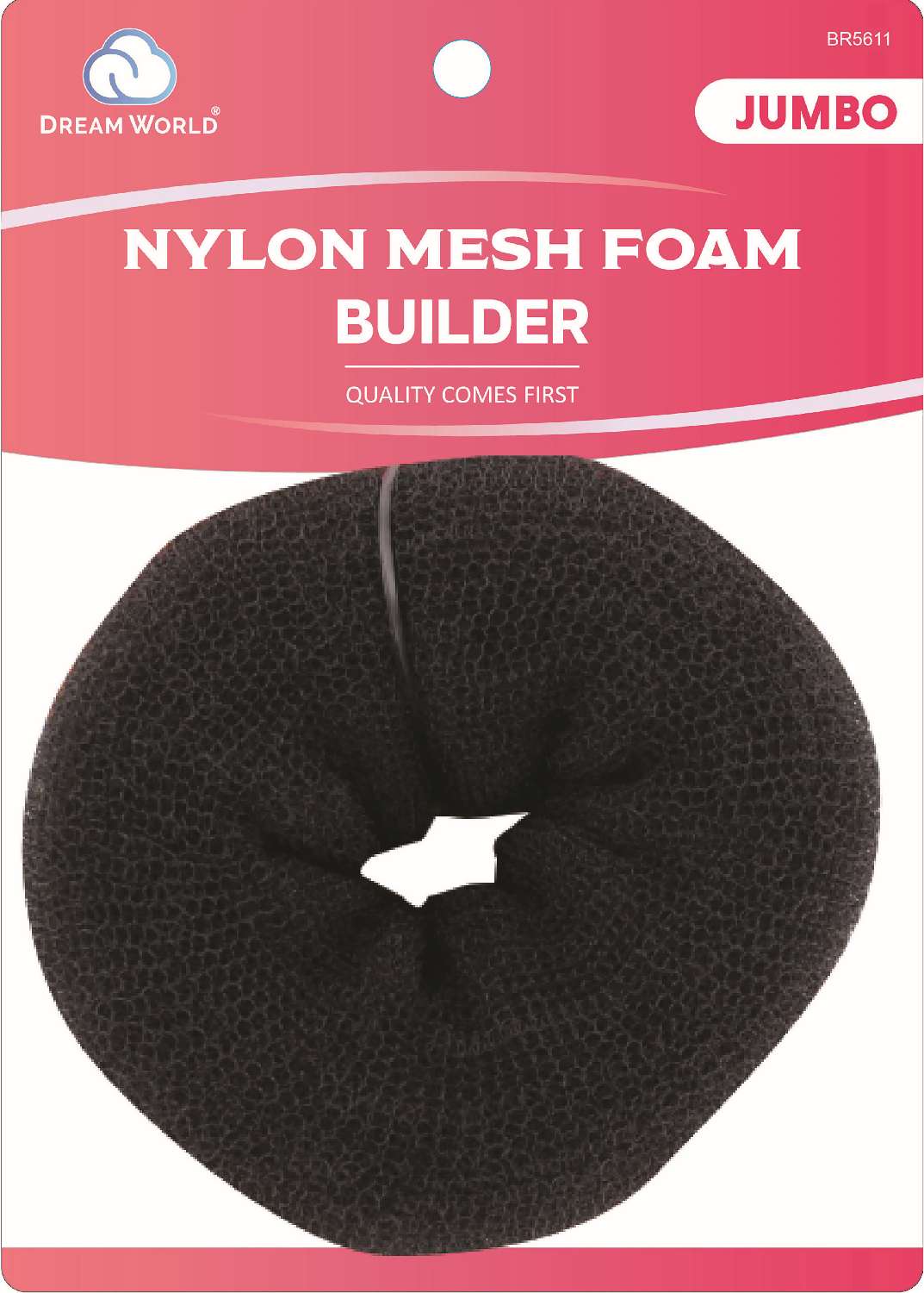DREAM FOAM NYLON MESH HAIR BUN