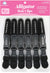 DREAM CLIP ALLIGATOR 6PC/PK BLACK