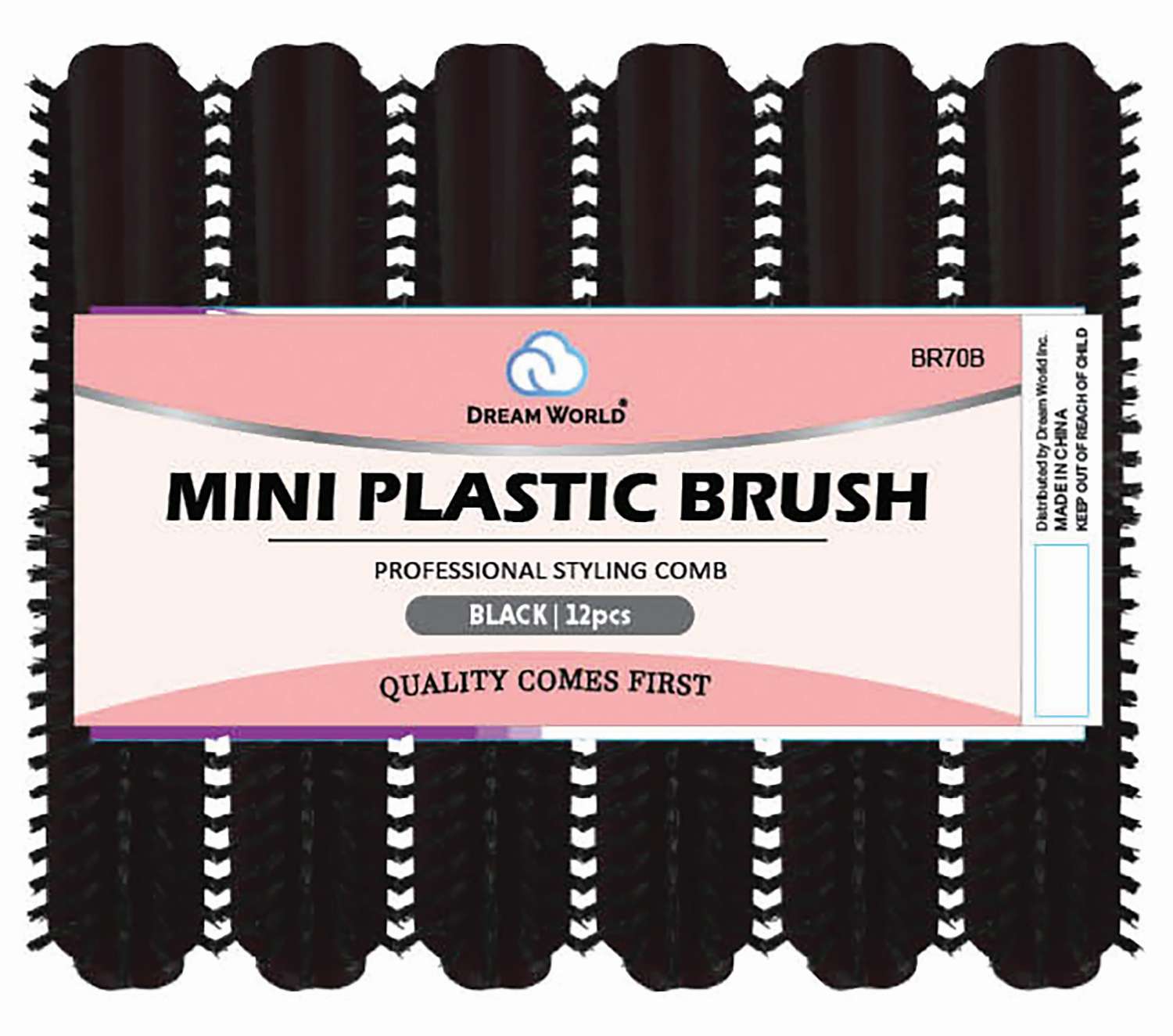 DREAM BRUSH PLASTIC L-70 MINI