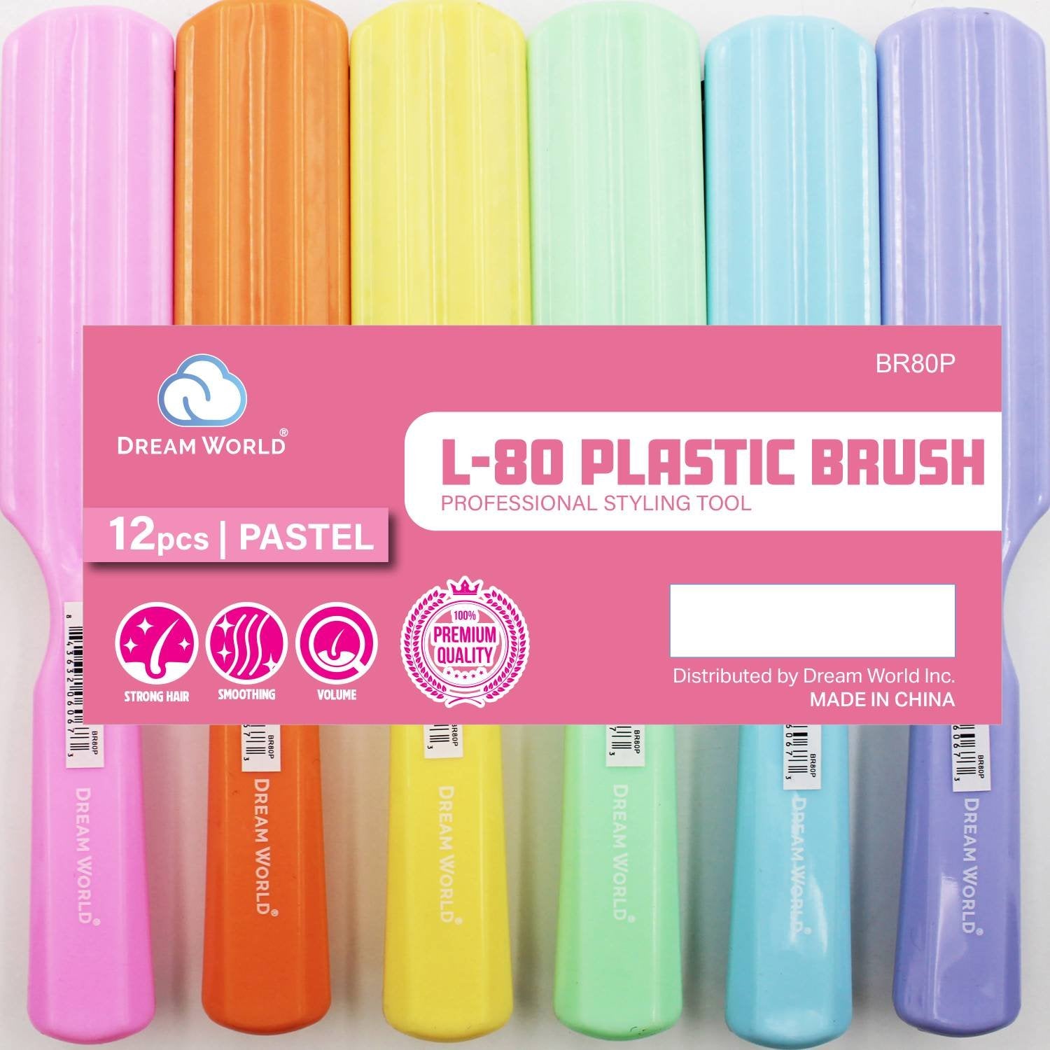 DREAM BRUSH PLASTIC L-80