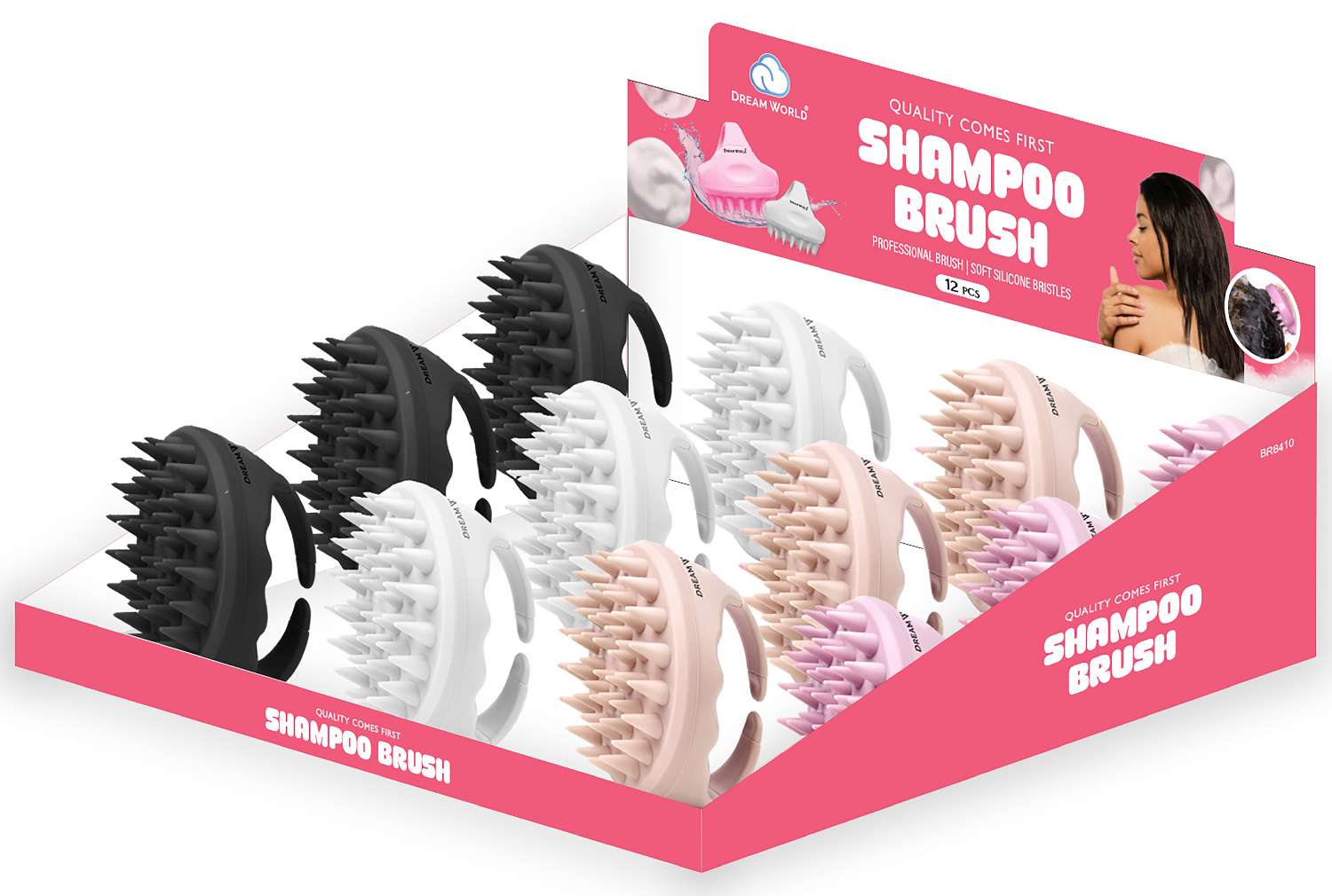 DREAM BRUSH SHAMPOO SET