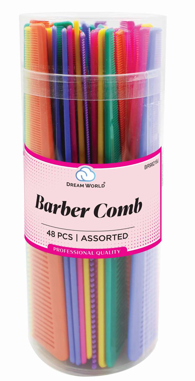 DREAM COMB BULK 7 IN BARBER 48PC/JR
