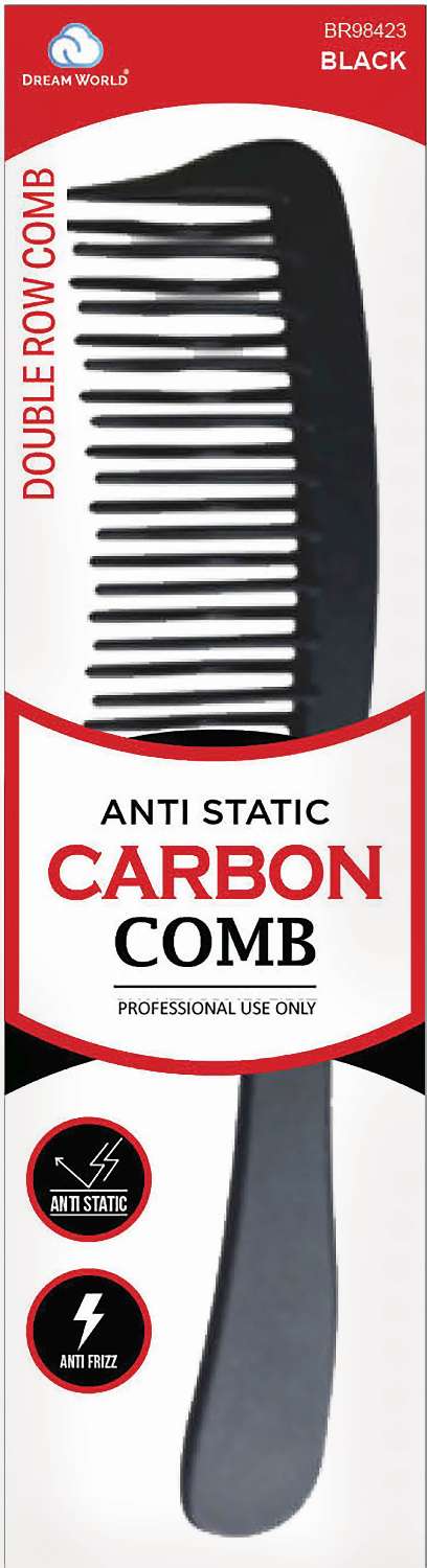 DREAM COMB/C  DOUBLE ROW BLACK