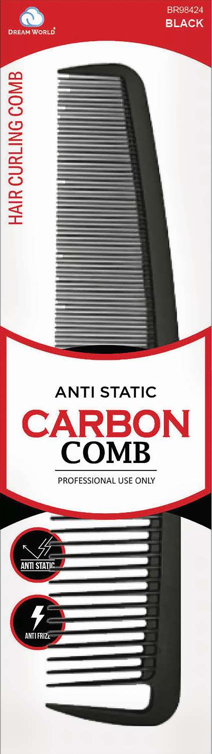 DREAM COMB/C  CURLING HAIR BLACK