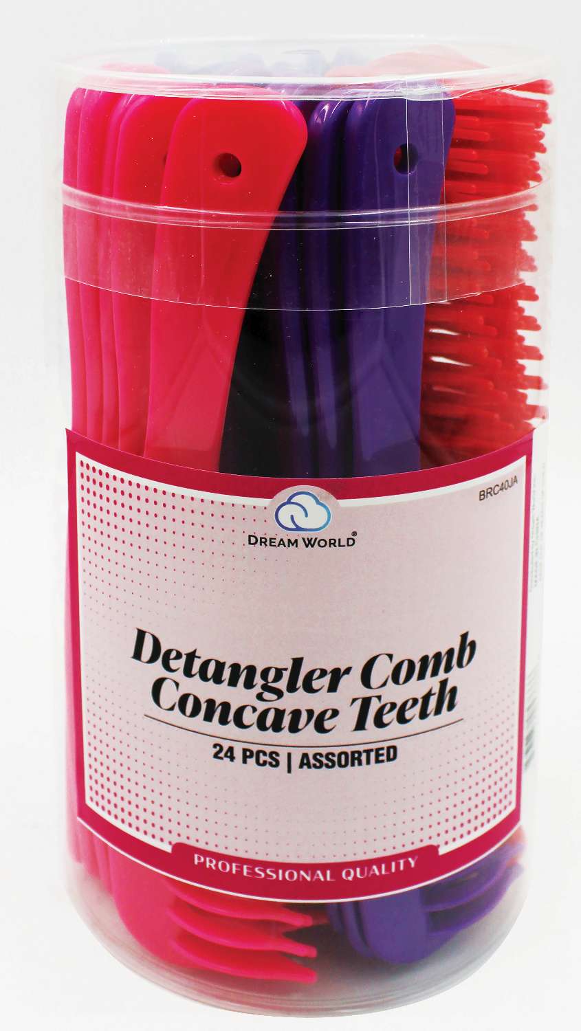 DREAM COMB DETANGLER 24PC/JR
