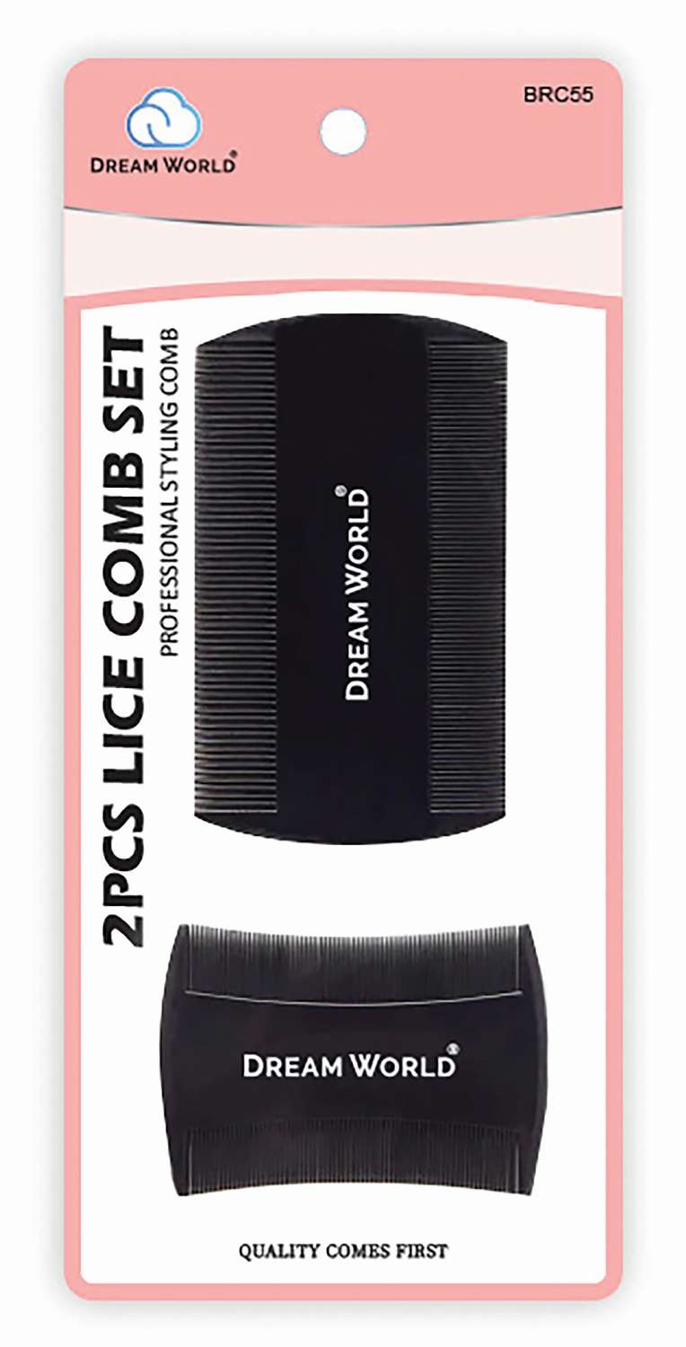 DREAM COMB LICE PLASTIC 2PS/PK