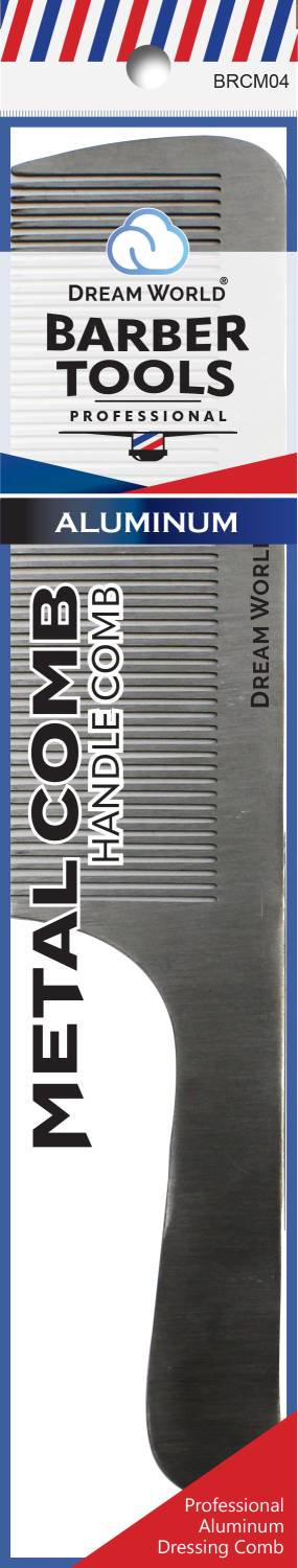 DREAM COMB METAL HANDLE 8.75 INCH