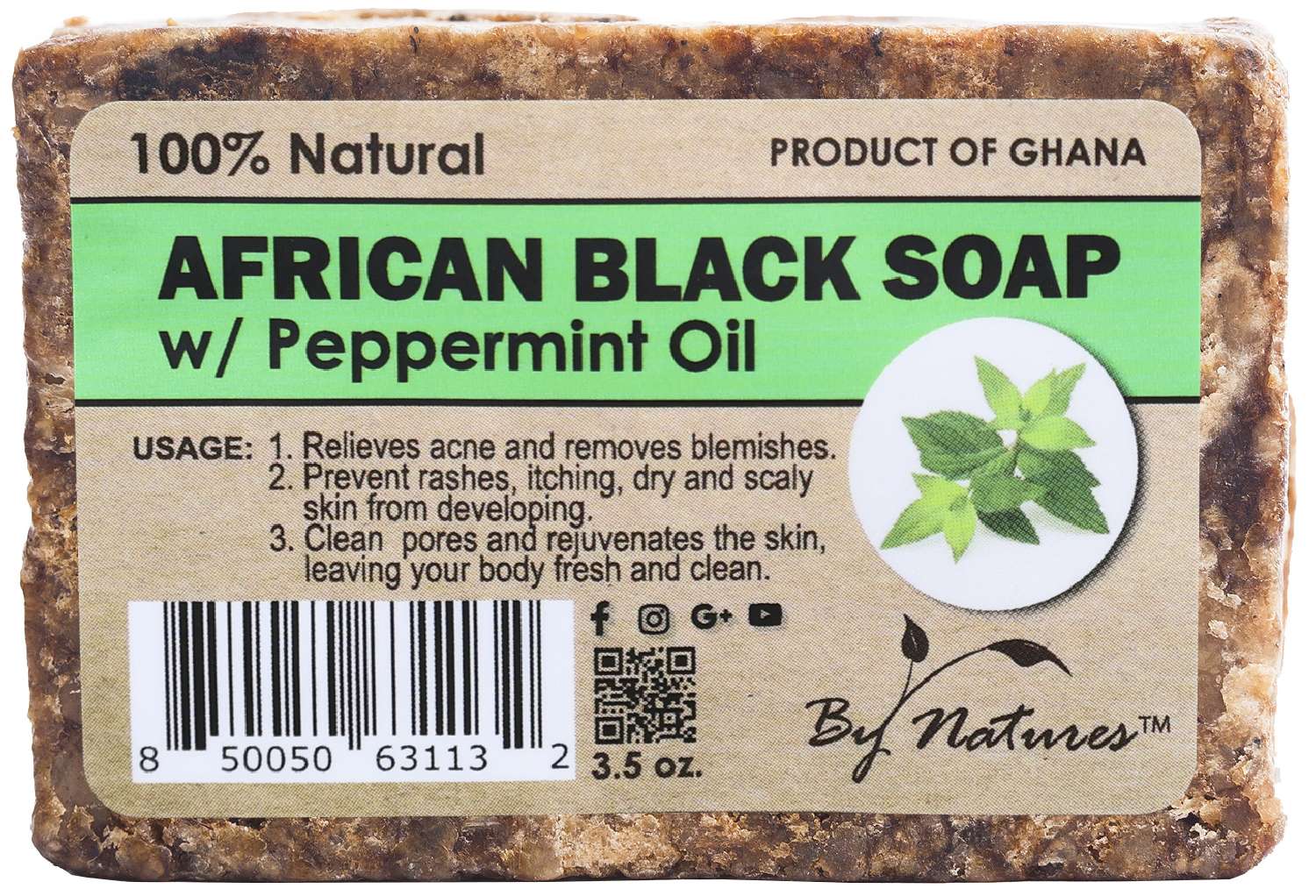 BYN BLACK SOAP PEPPERMINT