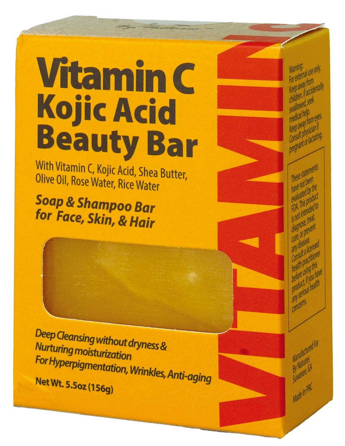 BYN KOJIC ACID BEAUTY BAR [VITAMIN C]