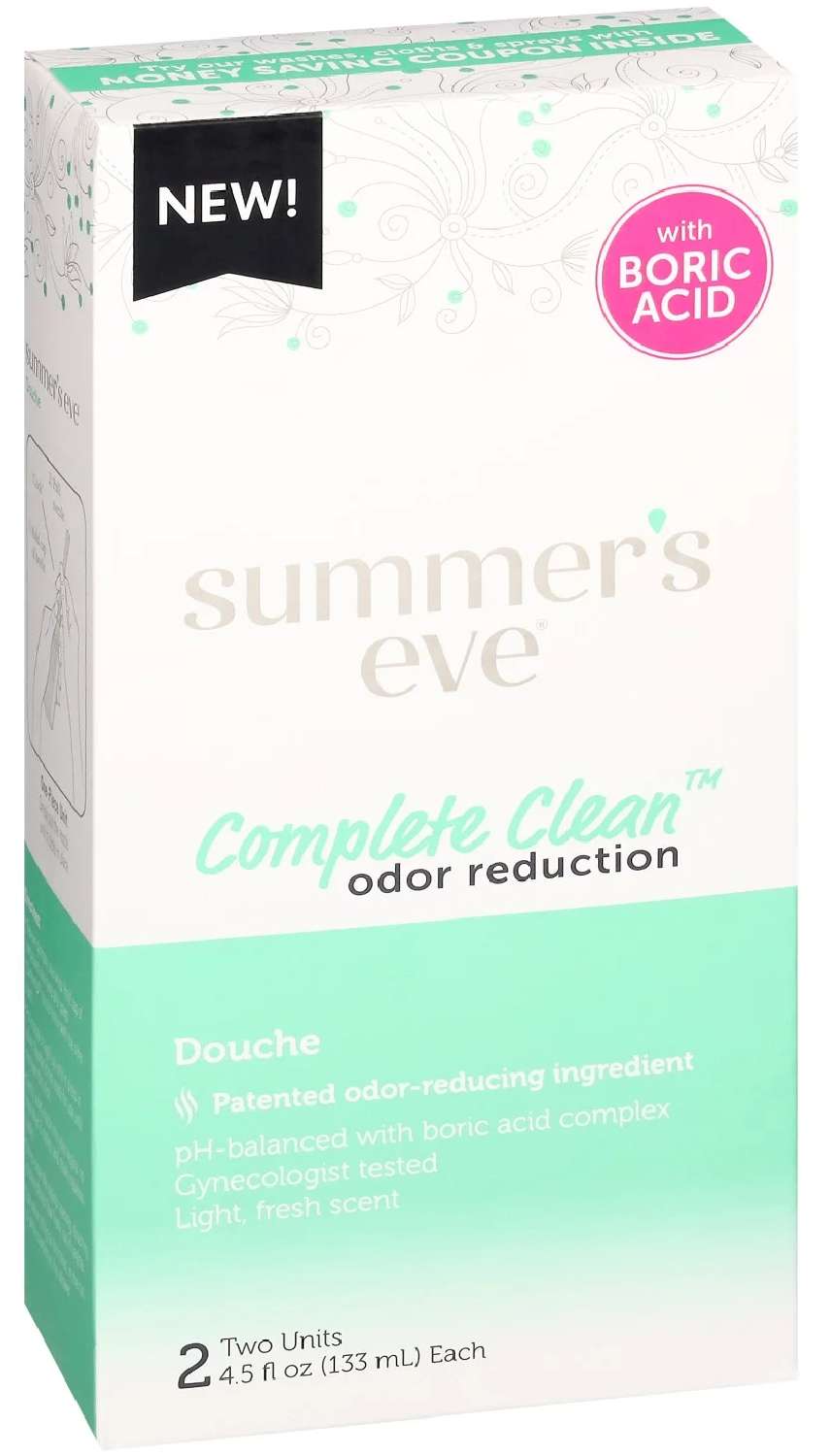 SUMMERS EVE DOUCHE COMPLETE CLEAN ODOR
