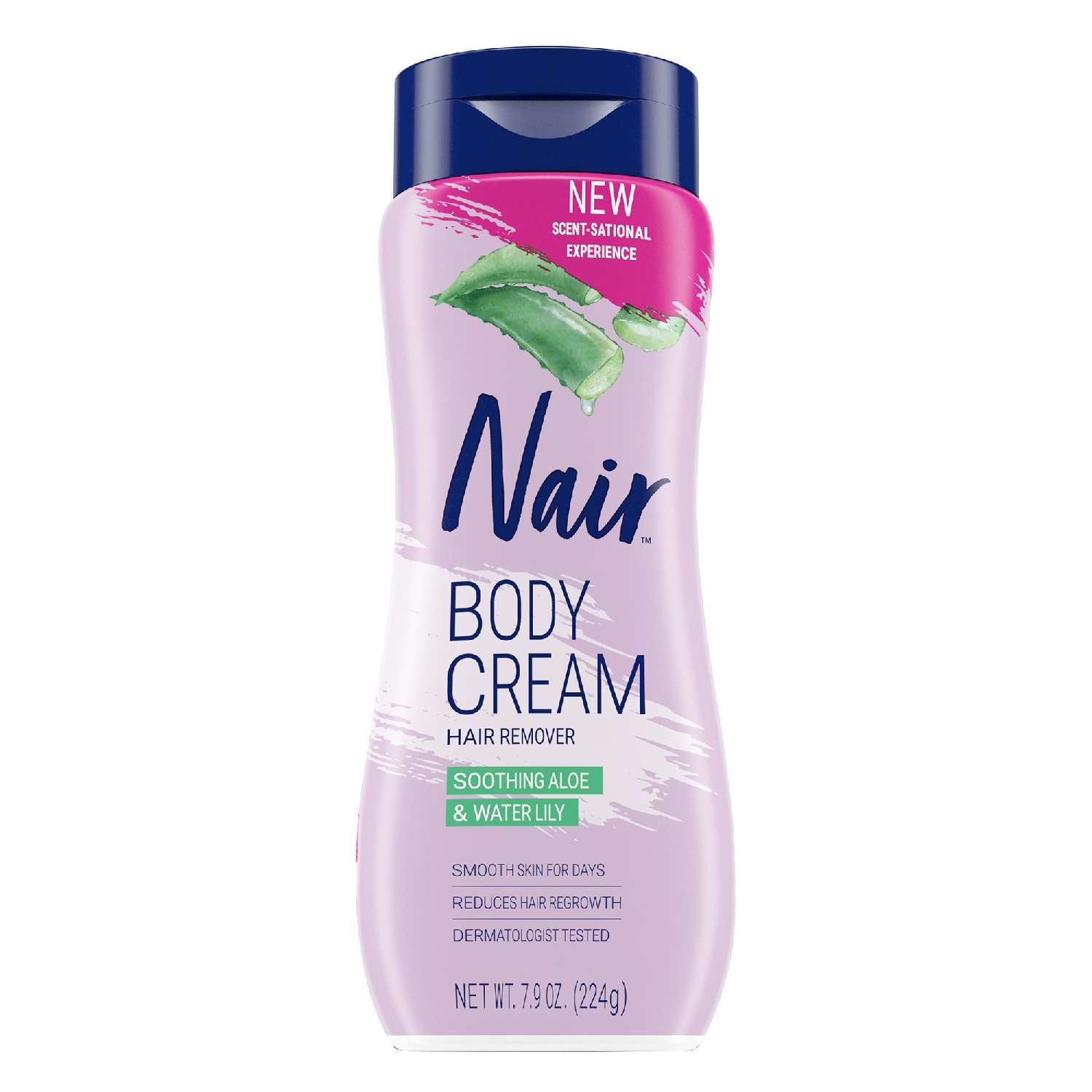 NAIR BODY CREAM SOOTHING ALOE/WATER LILY