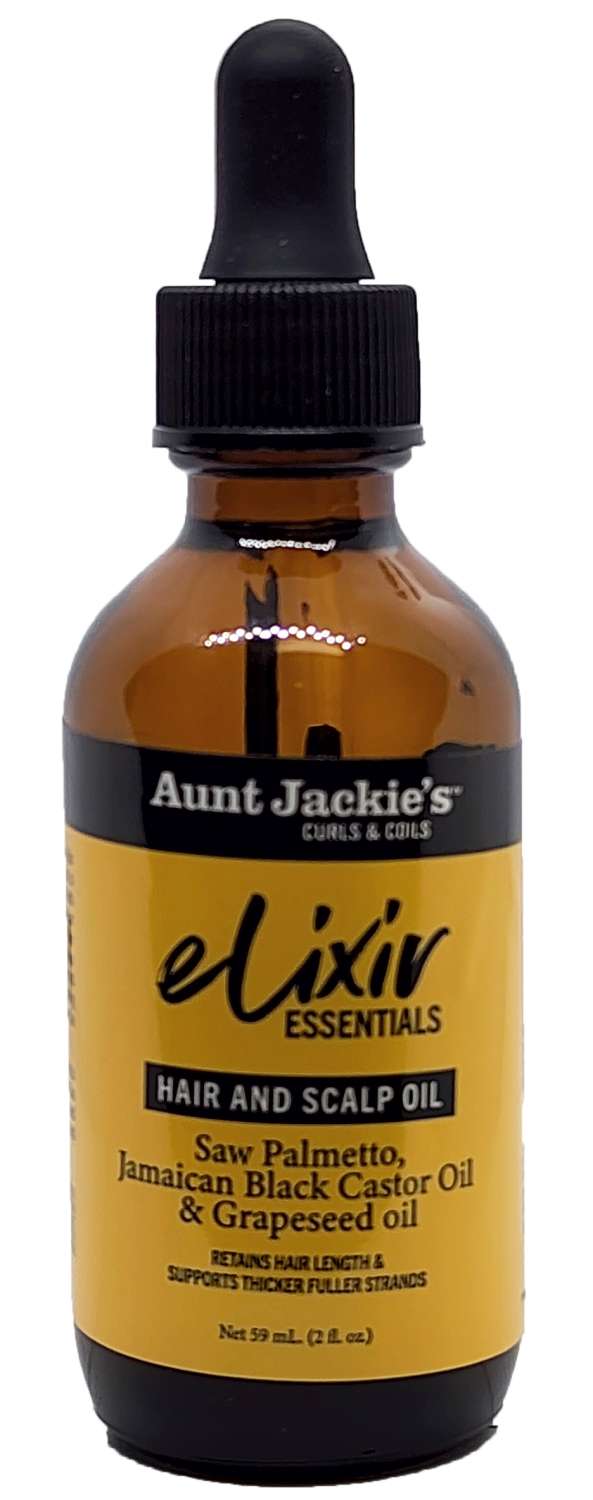AUNT J ELIXIR H/S OIL JBCO YELLOW 6/BX