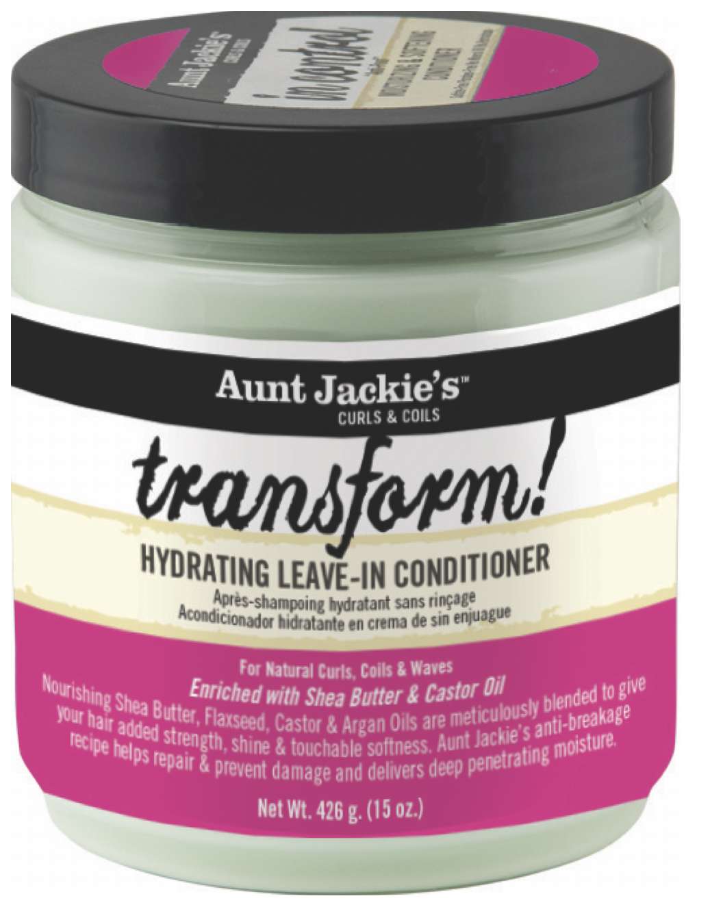 AUNT JACKIE TRANSFORM LEAVE IN