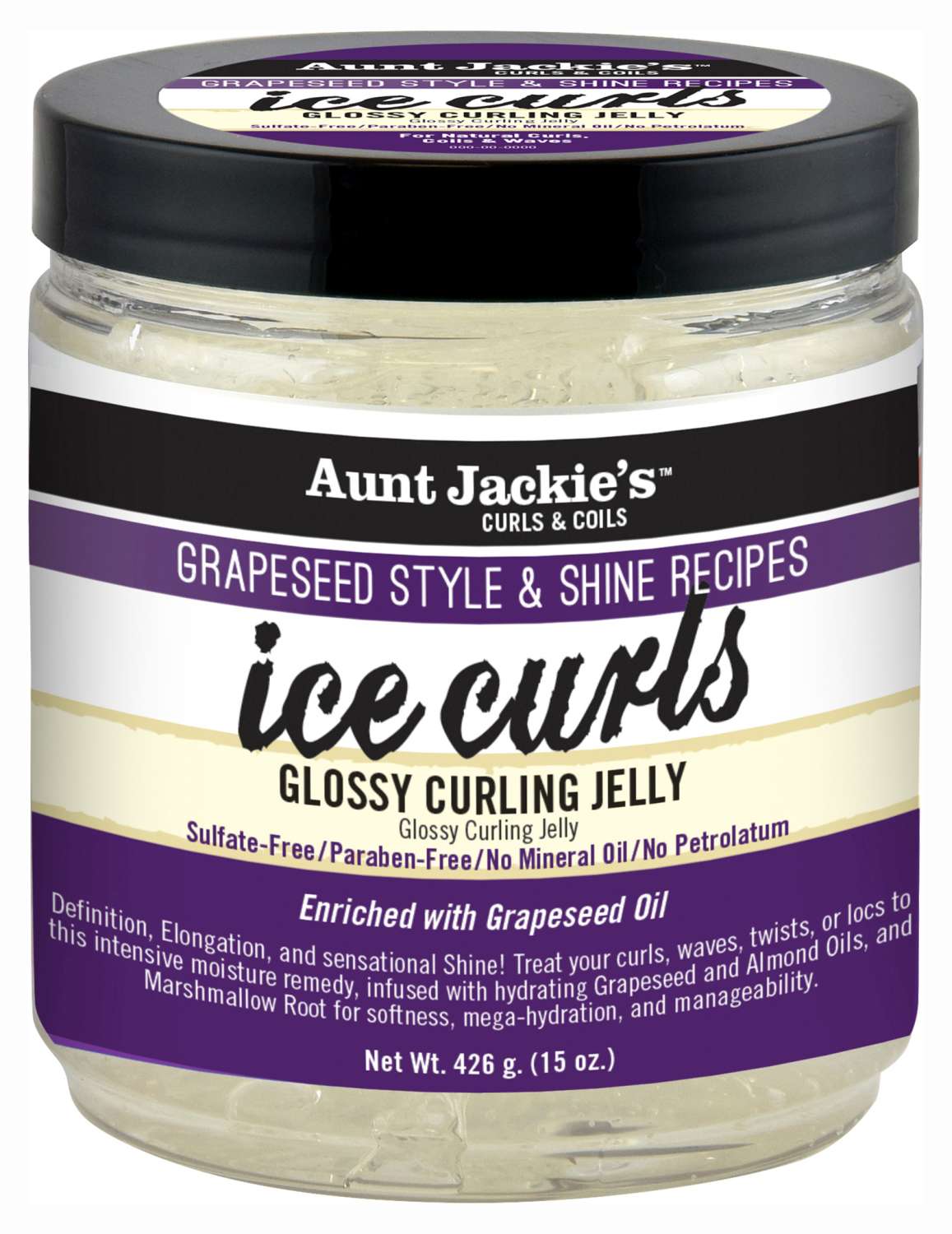 AUNT J GRAPE ICE CURLS JELLY