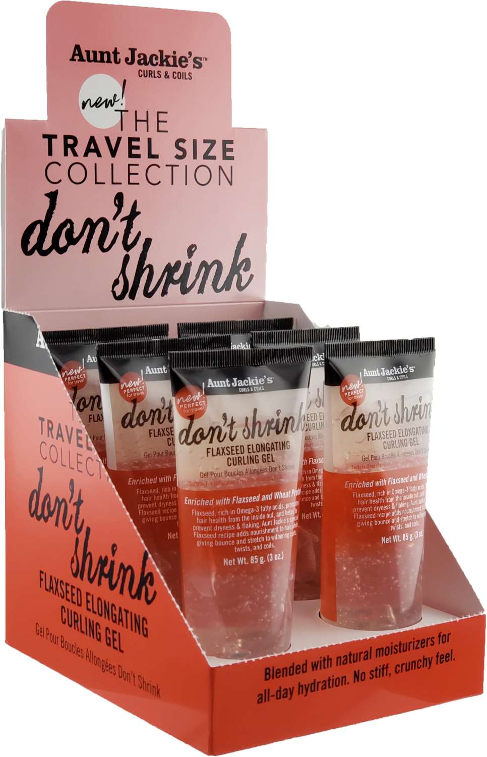 AUNT J FLAX DONT SHRINK GEL 6/DP