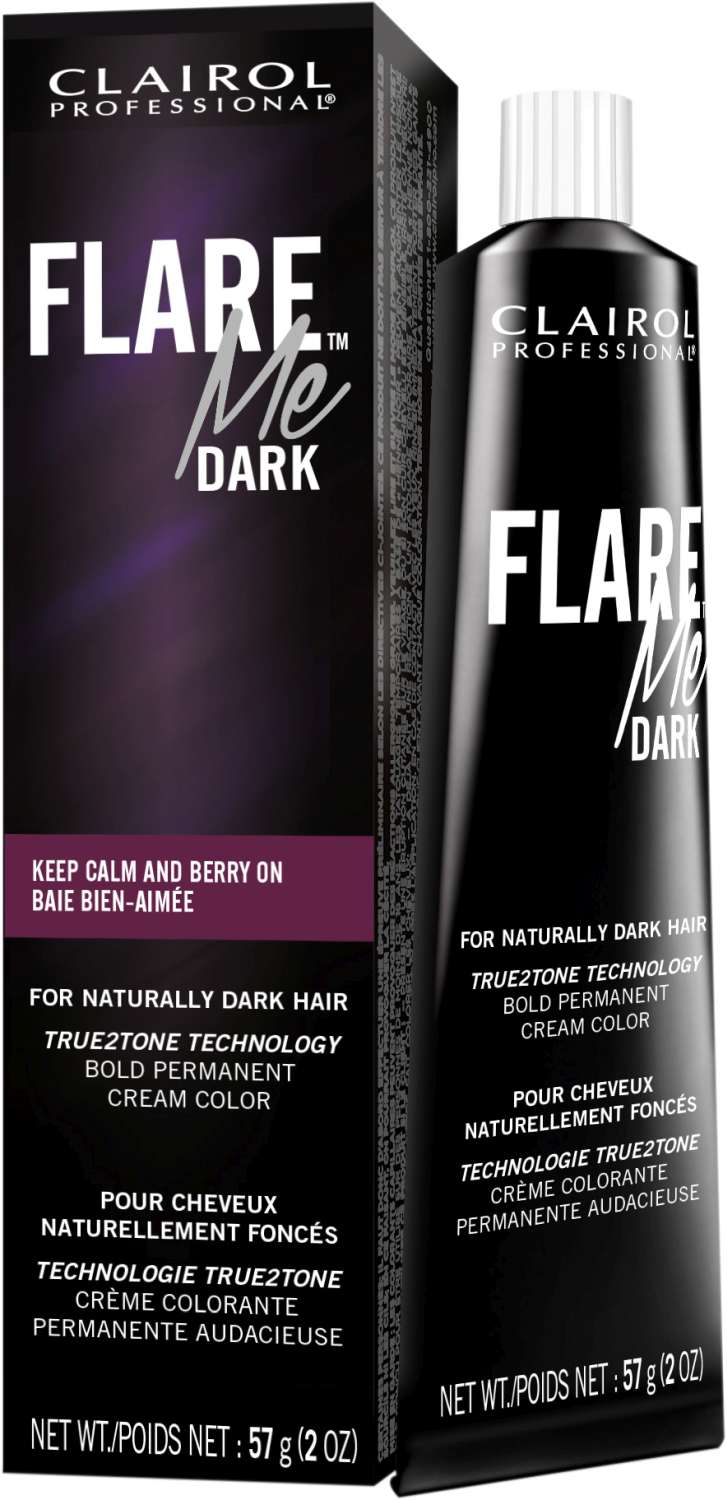 FLARE ME DK KEEP CALM/BERRY