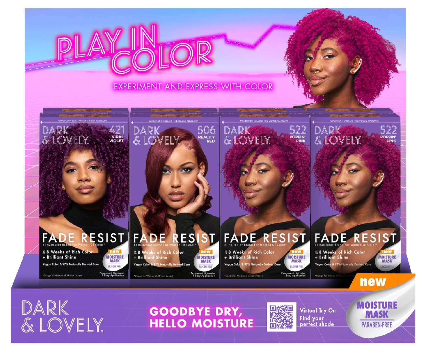 D/L PLAY IN COLOR 16PC DISPLAY