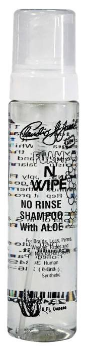 CSJ FOAM N WIPE NO RINSE SHAMPOO 8 OZ