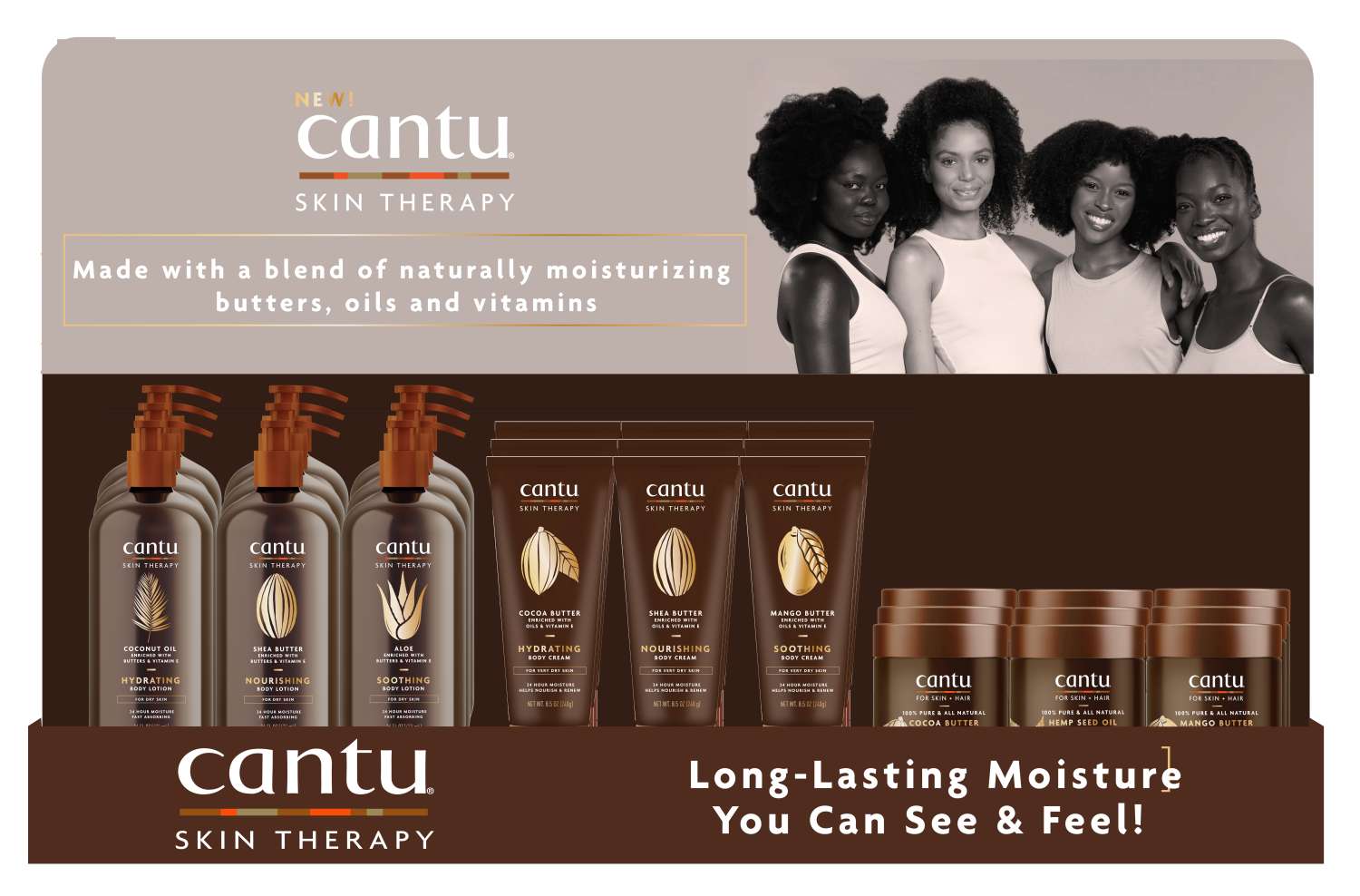 CANTU SKIN THERAPY 27 DISPLAY