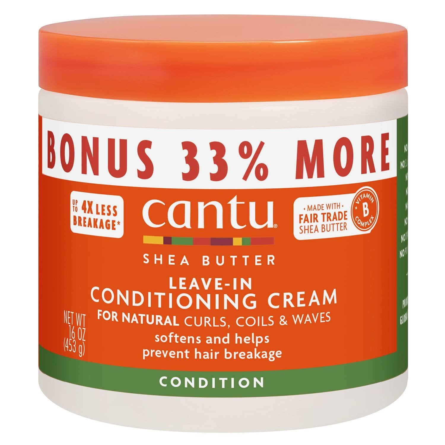CANTU SHEA NAT LEAVE-IN CREAM BONUS