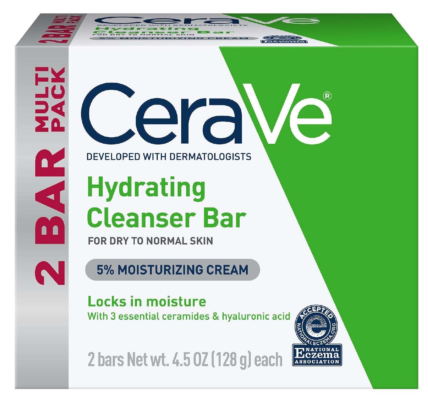 CERAVE HYDRATING CLEANSER BAR TWIN PACK