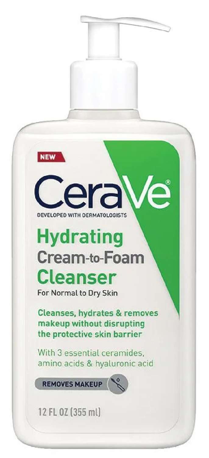 CERAVE CREAM TO FOAM CLEANSER