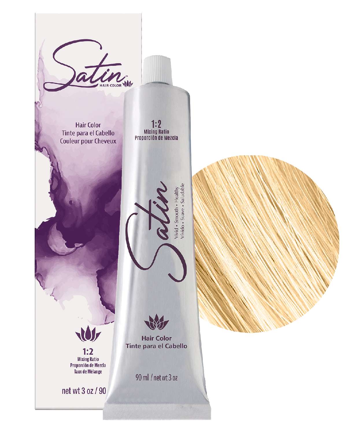 SATIN H/C 10G ULTRA LIGHT GOLDEN BLONDE
